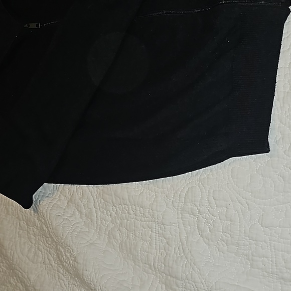 MENS M zip up silk cardigan - Picture 4 of 8